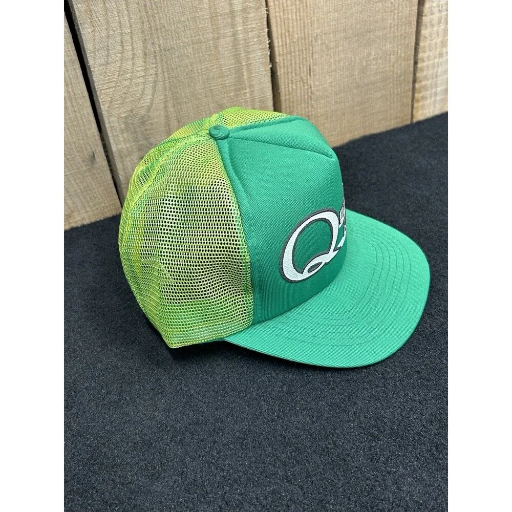 Vintage Quaker State Oil Racing Mesh Foam Trucker Hat/Cap NWOT